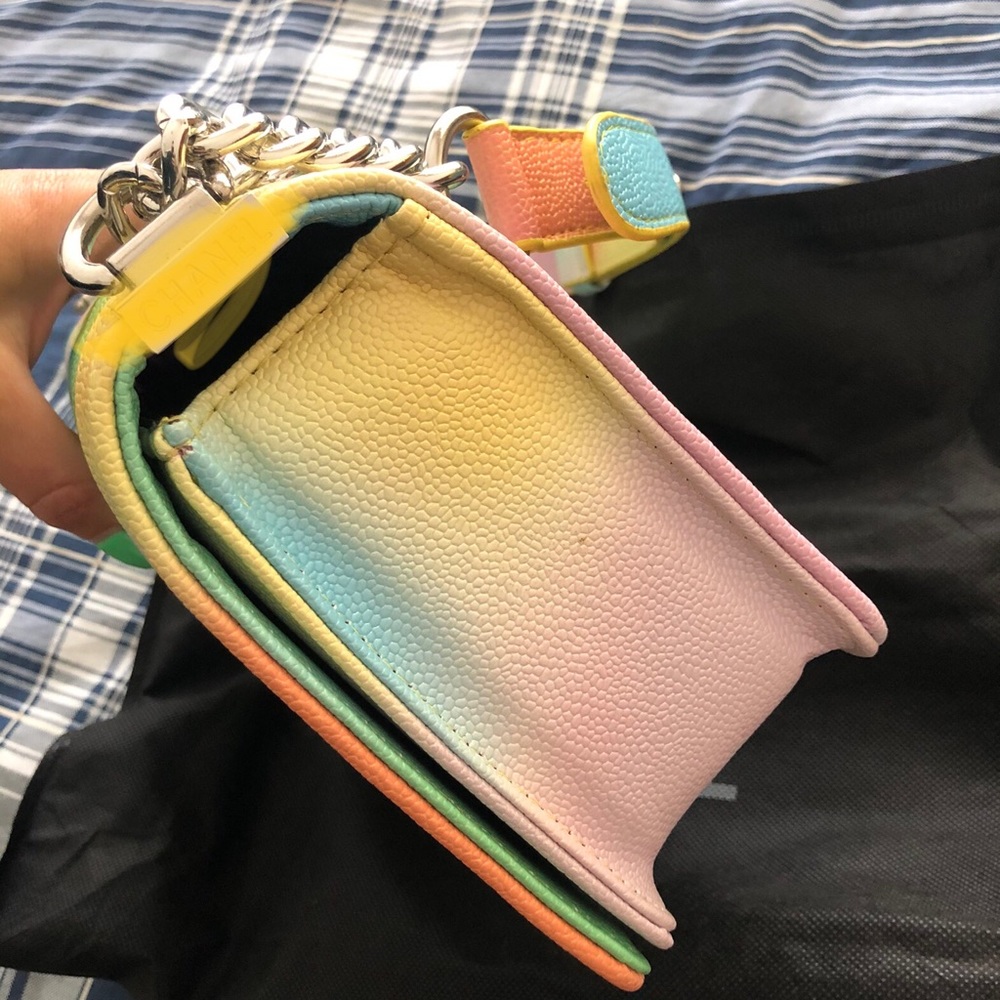 Designer style rainbow bag - Picture 4 of 6